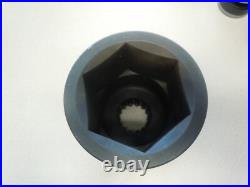 Armstrong 17-496, 3 x No. 5 Spline Drive, 6 Pt. Impact Socket. D5r1