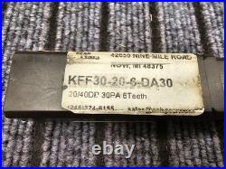 Ash Gear KFF30-20-6-DA30 20/40 DP 6-Teeth 30° Involute Spline Shaper Cutter