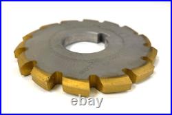 Ash Gear Paralelle Spline Milling Cutter F6-075b-imp 3 Od 1 Bore 1/4 Keyway