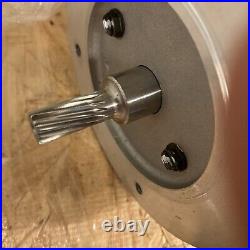 Baldor DC Motor 33-2372Z160 3/8 Splined Shaft for Kliklok Woodman Cyclone Bagger