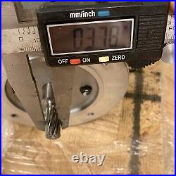 Baldor DC Motor 33-2372Z160 3/8 Splined Shaft for Kliklok Woodman Cyclone Bagger