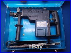 Bosch 11220evs Corded Electric 1-1/2 Spline Hammer Drill With Case & Chisel Bit