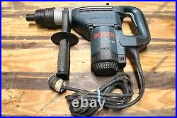 Bosch 11247 10 Amp 1 & 9/16 Spline Rotary Hammer Drill + Case & Adapter & Bits