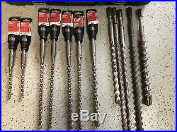 Bosch RH540S 12A 1-9/16 Spline Corded Variable Speed Rotary Hammer Drill WithBits