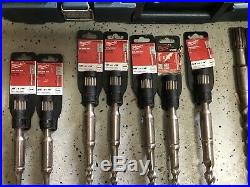 Bosch RH540S 12A 1-9/16 Spline Corded Variable Speed Rotary Hammer Drill WithBits