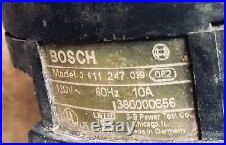 Bosch Spline Combo Hammer Drill 1-916 / Model 11247 / Amp 120V