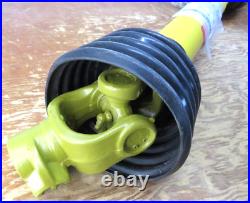 Braber PTO Shaft Assembly 35 HP 1 3/8 6 Spline Ends QD 1 3/8 RB Ends Series 4