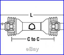 CS42814 Rotary Cutter Driveline PTO RHINO Size 4 SE4 SE5 1 3/8 6 SPLINE