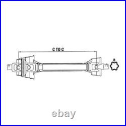 CV PTO Driveline 80 Degrees 1000 RPM 1-3/8- 21 Spline