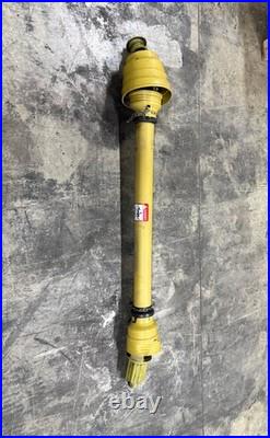 CV PTO Shaft 1-3/8'' 21 spline on both ends with Over Running Clutch, Series 6