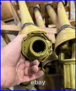 CV PTO Shaft 1-3/8'' 21 spline on both ends with Over Running Clutch, Series 6