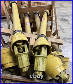 CV PTO Shaft 1-3/8'' 21 spline on both ends with Over Running Clutch, Series 6