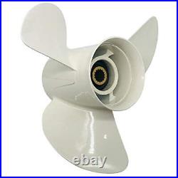 Captain Aluminum Outboard Propeller Fit Yamaha Engines Tooth Spline Rh