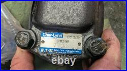Char-Lynn Eaton Hydraulic Motor 78298 2-Bolt Oval Flange Splined Shaft