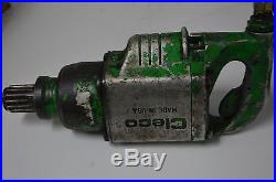 Cleco WTS-2109 #5 Spline Impact Wrench WithTexas Pneumatic Lubricator