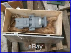Commercial Intertech twin hydraulic pump, dual hookup, shaft 1-1/4 O. D. 14 spline