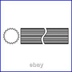 D442720 3 ft Long 20 Spline 1-11/16 Splined Shaft 35 44 55 Domestic Series