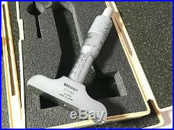DEAL! Mitutoyo Digital Blade 0-15mm / 0-1, Depth, Spline Micrometer 0 25