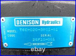 DENISON T6C-020-3R01-B1 VANE PUMP 63.8 (ml/rev) Splined 13 teeth NEW BOXED