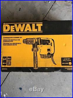 DEWALT 1-9/16 Spline Combination Rotary Hammer Kit D25553K New