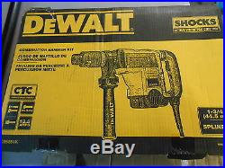 DeWALT D25651K 1-3/4'' Spline Electric Combination Combo Rotary Hammer Kit (1B)