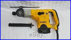 DeWalt D25551 1-9/16 Spline Drive Rotary Hammer Drill w Case Handle Bits