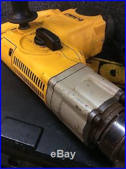 DeWalt D25551 Spline Drive Rotary Hammer Drill w Case + Bits 1 9/16 Type 1
