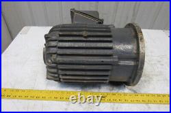 Delco 1G9169ZA 3Hp 1755RPM 460V 215YZ Cast Iron Electric AC Motor 1Spline Shaft