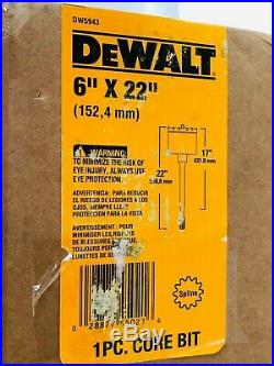 Dewalt 6 Inch x 22-Inch Spline Rotary Hammer 1-Piece Core Bit DW5943
