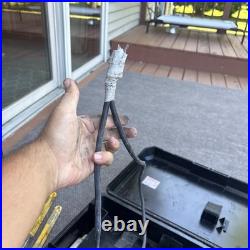 Dewalt D25551 1-9/16 Rotary/Chipping Hammer Spline Combination with Bits Tested