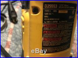 Dewalt D25553 1 9/16 40mm Spline Rotary Hammer Chipping 120v 12A Case chip bit