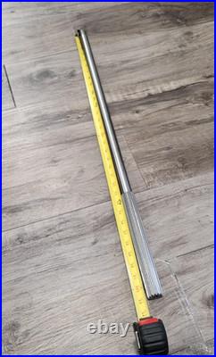 Diamond Mowers 33 Splined Shaft Axle Shaft left hand Threaded + 14 spline Diamond Mowers 33 Splined Shaft Axle Shaft left hand Threaded + 14 spline