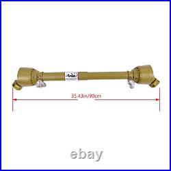 Driveshaft PTO Shaft for 1-3/8 x 6 Spline 19.7-23.6 Both Ends Fits Tractors