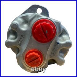 Eaton 26003-RZK Hydraulic Gear Pump Splined Shaft 2-Bolt Flange NOS OEM