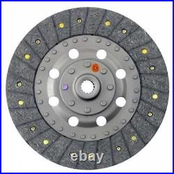 F400403 9-1/2 PTO Disc, Woven, with 3/4 14 Spline Hub Fits Ford