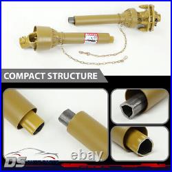 Fit For PTO Shaft PTO Drive Shaft 1-3/8 6 Spline withSlip Clutch T4 31.5-41 New