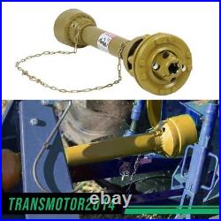 Fit For PTO Shaft PTO Drive Shaft 1-3/8x6 Spline withSlip Clutch T4 31.5-41