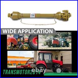 Fit For PTO Shaft PTO Drive Shaft 1-3/8x6 Spline withSlip Clutch T4 31.5-41