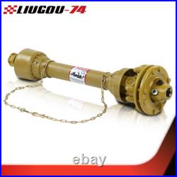 Fit For PTO Shaft PTO Drive Shaft 1-3/8x6 Spline withSlip Clutch T4 31.5-41 New
