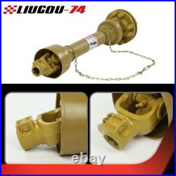 Fit For PTO Shaft PTO Drive Shaft 1-3/8x6 Spline withSlip Clutch T4 31.5-41 New