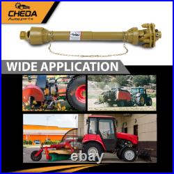 For PTO Shaft PTO Drive Shaft 1-3/8 6 Spline withSlip Clutch T4 31.5-41 NEW