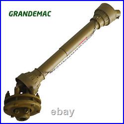 For PTO Shaft PTO Drive Shaft 1-3/8x6 Spline withSlip Clutch T4 31.5-41, Yellow