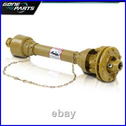 For PTO Shaft PTO Drive Shaft 1-3/8x6 Spline withSlip Clutch T4 31.5-41 Yellow