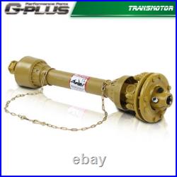 For PTO Shaft PTO Drive Shaft 1-3/8x6 Spline withSlip Clutch T4 31.5-41 Yellow