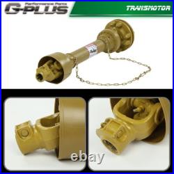 For PTO Shaft PTO Drive Shaft 1-3/8x6 Spline withSlip Clutch T4 31.5-41 Yellow
