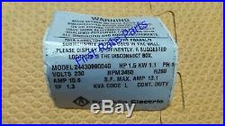 Franklin Electric 2443099004S Submersible Pump Motor 2443099004 Deep Well 1-1/2