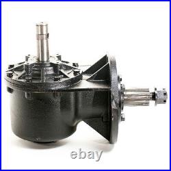 GEARBOX 75HP, Ratio 11046, 1 3/8 Smooth, 1/2 Smooth Input, 15 Spline Output
