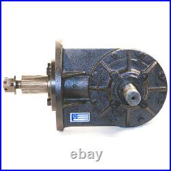 GEARBOX 75HP, Ratio 11046, 1 3/8 Smooth, 1/2 Smooth Input, 15 Spline Output
