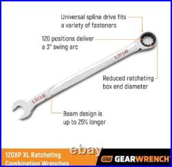 GEARWRENCH 16 Pc. 120XP Universal Spline XL Ratcheting Combination Wrench Set