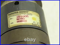 Gardner Denver 2 BA Electric Servo Nutrunner Inline Tool withTransducer Spline End